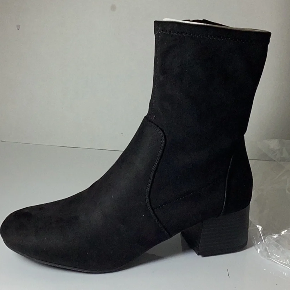 Kenneth Cole Reaction Women's Road Stretch Block Heel Booties